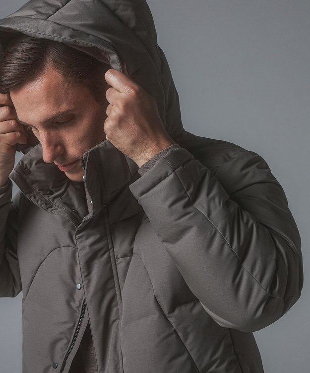 GOTAIRIKU 2年連続売上NO1【仕事で着られる】MINOTECH/ミノテック ドレス ダウンコート ベージュ系