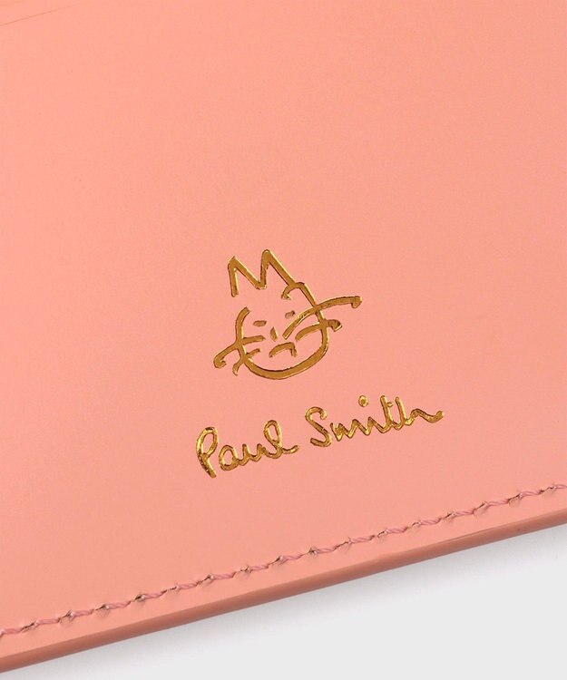 Paul Smith カラードゥードゥル ３つ折りがま口財布 ピンク