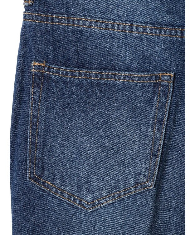 earth music&ecology センタープレスデニムパンツ Indigo