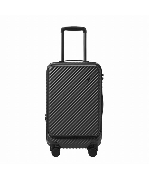 ACE BAGS & LUGGAGE HaNT ココント スーツケース 36L 機内持込 フロントポケット付 05511 ハント ジェットブラック