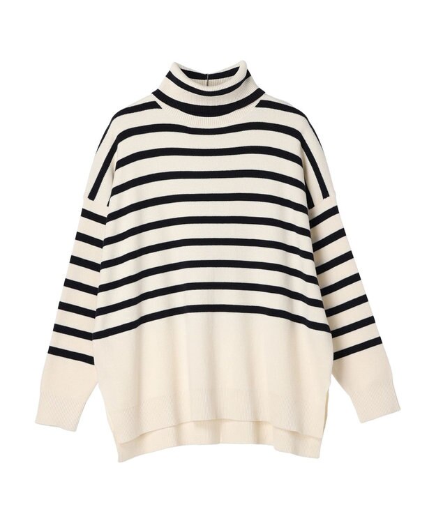 AMERICAN HOLIC バイパチタートルネックニットプルオーバー Border