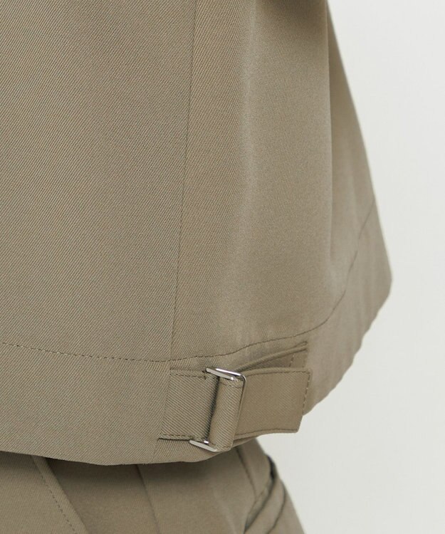 uncrave 【吸水速乾・洗濯機洗い可】エコ ドライ チノ ブルゾン（uncrave STANDARD） ライトカーキ