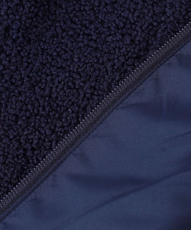 23区GOLF 【WOMEN】ボアベスト ネイビー系