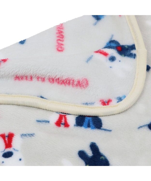 PET PARADISE リサとガスパール ブランケット 《頬杖柄》 ベージュ