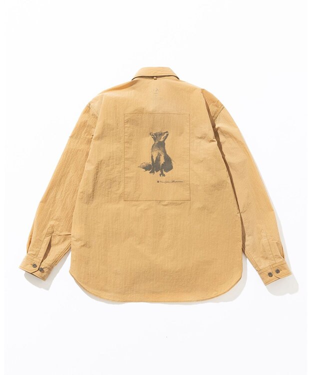 JOSEPH ABBOUD MOUNTAIN 【CREA掲載・ECO撥水・軽量】Teemu Jarviコラボシャツ カーキ系