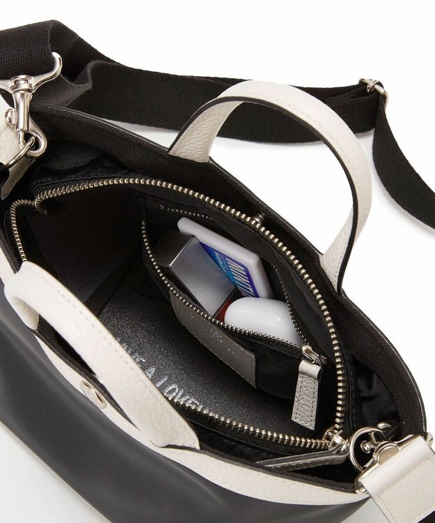 TOPKAPI 【Breath TOPKAPI】【本仮屋ユイカ×Breath】コラボ 2WAY ミニ トート ショルダー バッグ ブラック系