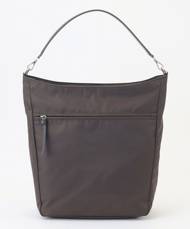 Y'SACCS ツイルナイロン　カーブショルダー　Mサイズ チョコ