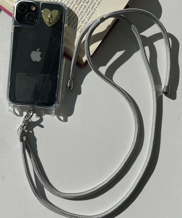 WEGO シート付きロープストラップ グレー