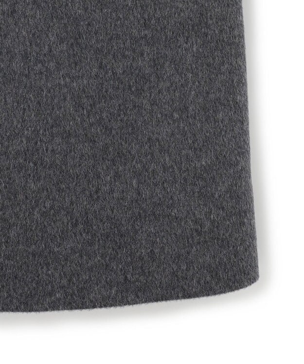 J.PRESS MEN ウールとカシミヤの品格素材【定番】ウールカシミヤビーバー ドレスショートコート_25年モデル ライトグレー系