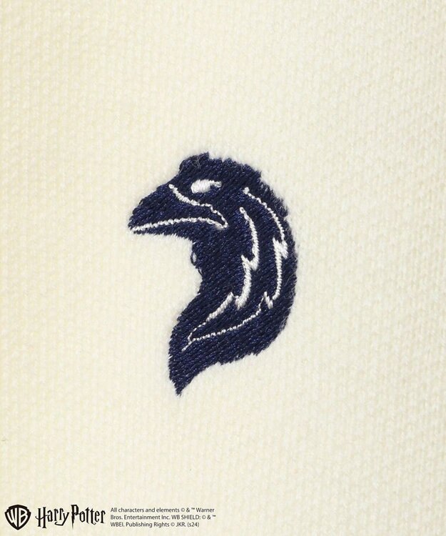 Green Parks ハリー・ポッター／ライン入りハーフジップニット Navy