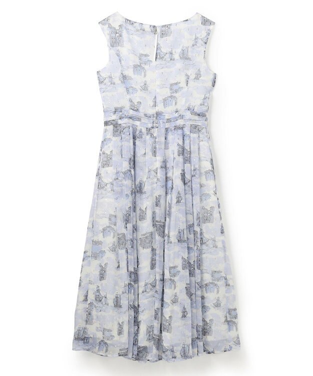 TOCCA 【星風まどかさん着用】SEA BLUE ドレス グレー系5