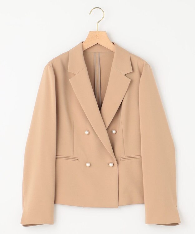 組曲 オシャクロス ジャケット ベージュ系