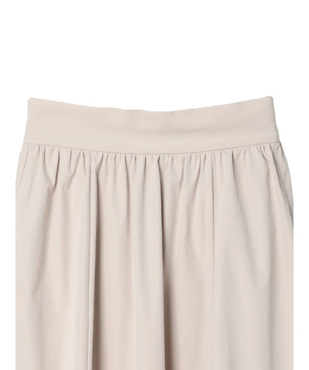 Green Parks Ａラインフレアスカート Light Gray