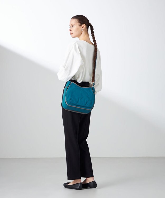 Y'SACCS 【ムック本掲載】タスランナイロンショルダーバッグ ブルー