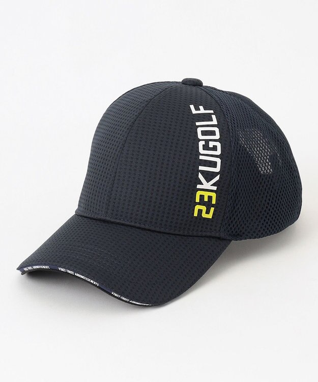 23区GOLF 夏のラウンドも快適！【UNISEX】クーリング キャップ ネイビー系