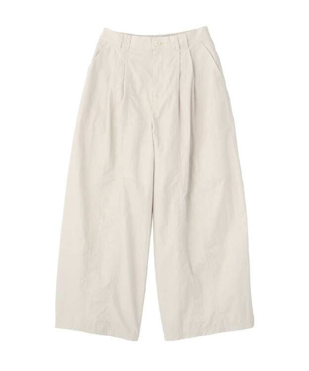CRAFT STANDARD BOUTIQUE コットンナイロンカーブパンツ Ivory
