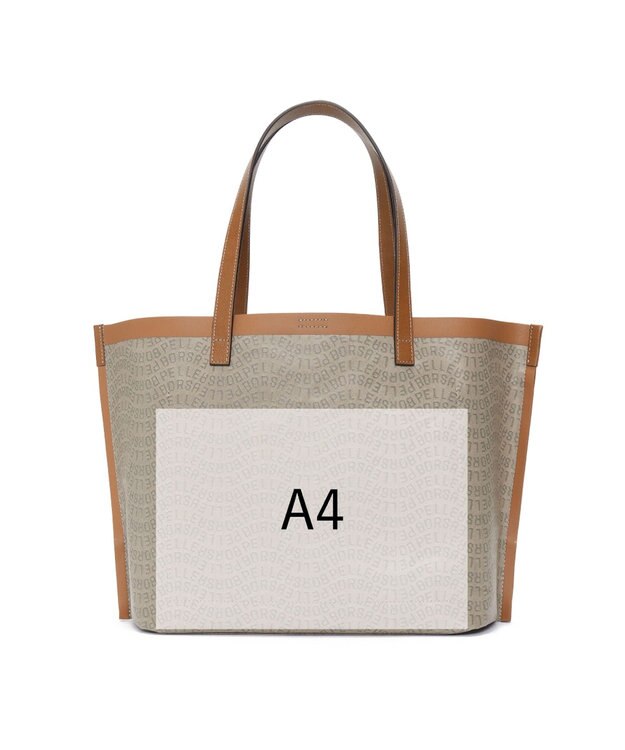 PELLE BORSA ミディアムトート Grise グリーズ 9111 キャメル