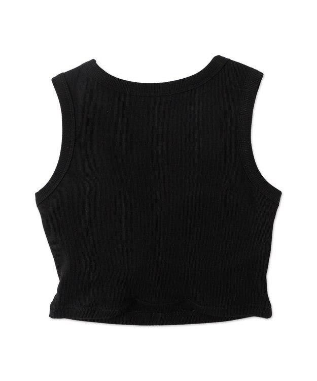 WEGO 【カップ付き】ハンドライティングプリントカップインタンク ブラック