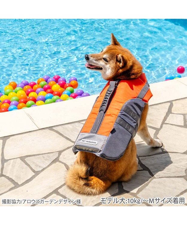 PET PARADISE ペットパラダイス ライフベスト【ＳＭ～Ｍ】 《オレンジ》 オレンジ