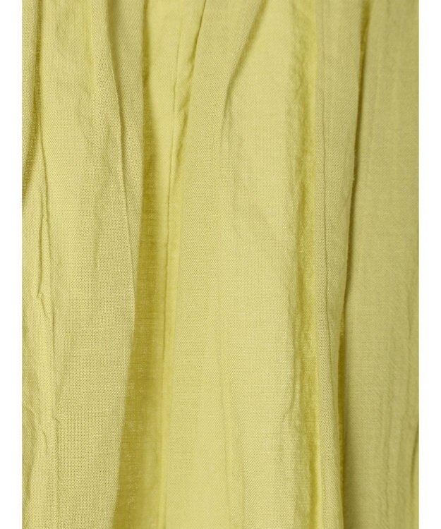 CRAFT STANDARD BOUTIQUE ジョーゼットスキッパーシャツ Yellow