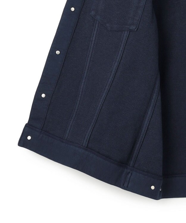 J.PRESS MEN 【NYUZELESS】3rdタイプ ジャージートラッカージャケット ネイビー系