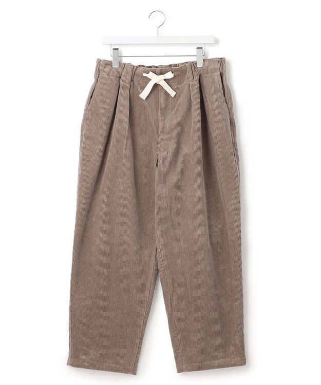 J.PRESS YORK STREET 【UNISEX】ワイドコーデュロイ パンツ ブラウン系