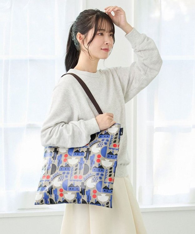 ROOTOTE 3624【オフィシャルストア限定】EU.A4アーキャトルワイド.ラミネート-U 01：バード