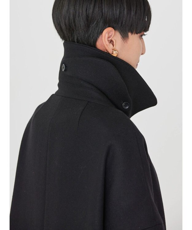 AMERICAN HOLIC 【匠】ドロップショルダーチェスターＢＩＧコート Black