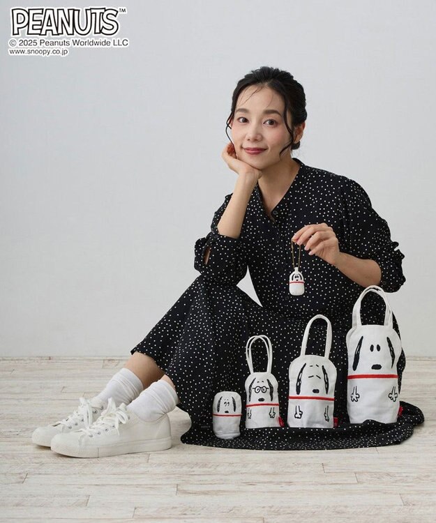 ROOTOTE 8420【スヌーピー5点セット】IP.アニマルリョーシカ.ピーナッツ-9V 01：スヌーピー