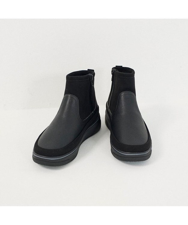 ing <ing>【レイン対応】生活防水スニーカーブーツ ブラック