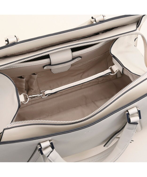 ACE BAGS & LUGGAGE W&.Day/Night マール ダブルハンドルトート A4サイズ 13.3インチPC収納 15302 ダブルアンドデイナイト アイボリー