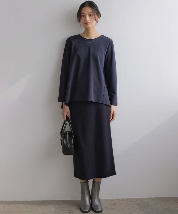 組曲 スクエアトゥショートブーツ シルバー系