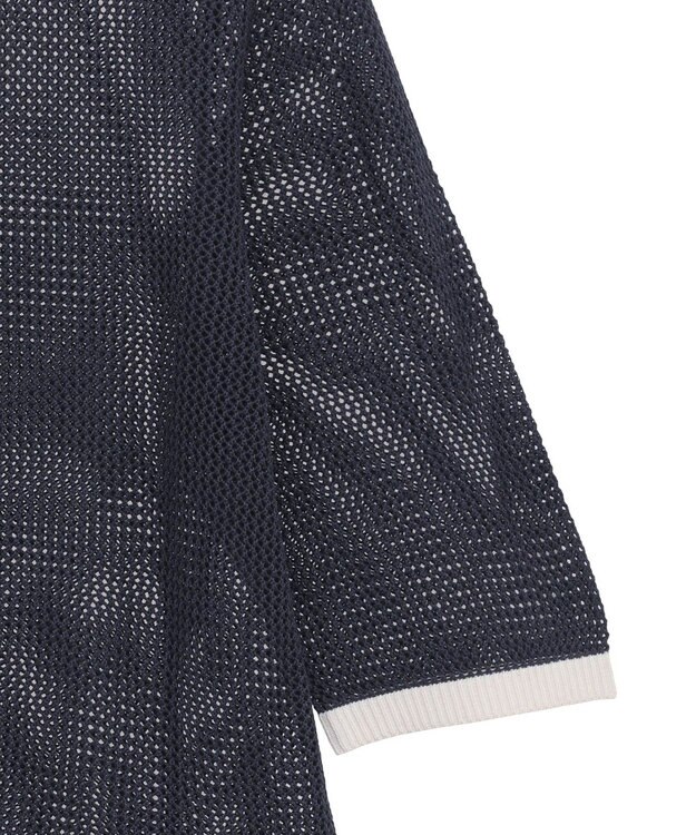 AMERICAN HOLIC メッシュニットリンガーＴシャツ Navy