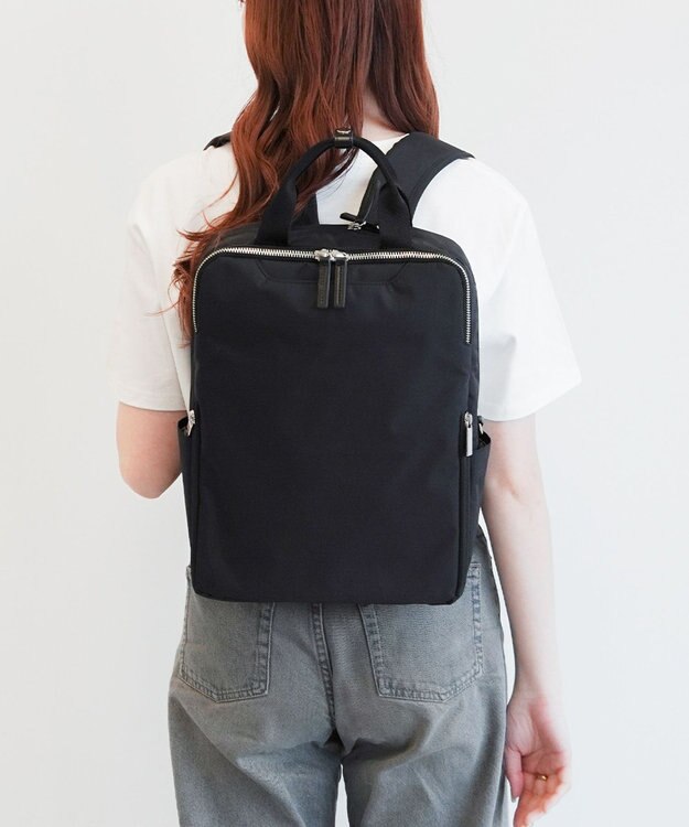 ACE BAGS & LUGGAGE 【洗える背面パッド付】 ace. フィッテムライト リュックサック A4/13.3インチ収納 20391 エース ブラック