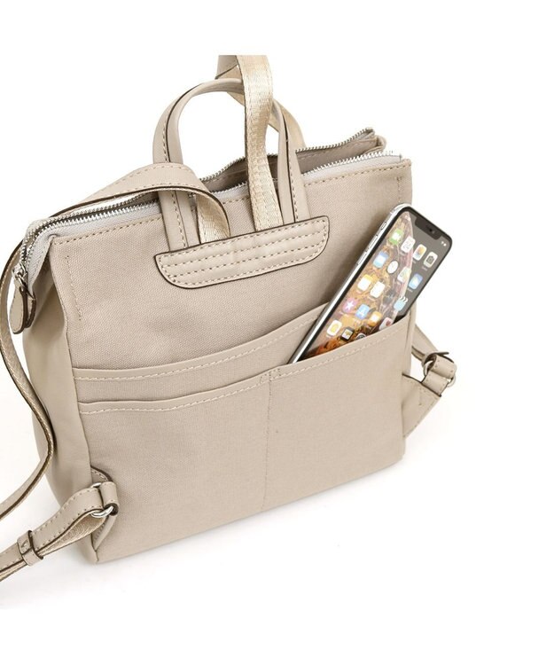 UNBILLION アトランタ ATLANTA / やぎ革軽量ミニリュック ベージュ