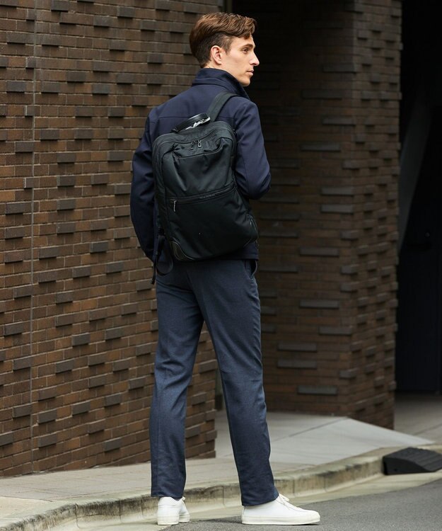 GOTAIRIKU 仕事で着られる 秋冬の綿パン【吸湿発熱/ストレッチ】ソフトサーモ ストレッチコットンパンツ ネイビー系8