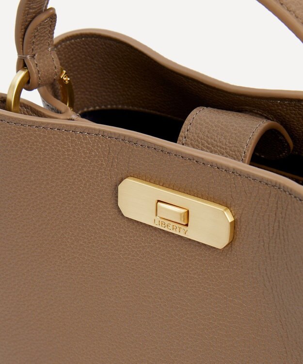 LIBERTY. バーリントン ミニ トップハンドルバッグ トープ
