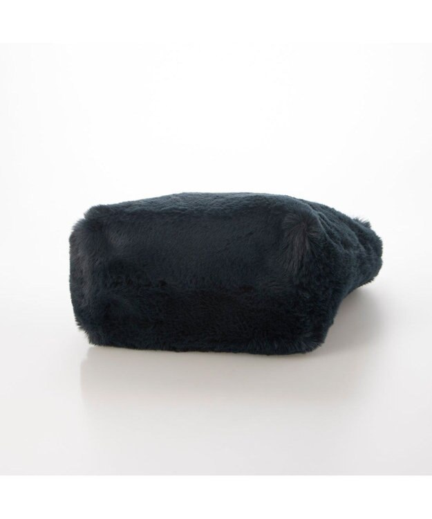 UNBILLION カシュカシュ cachecache / 下がりグログランワンハンドルエコファートート ブルー