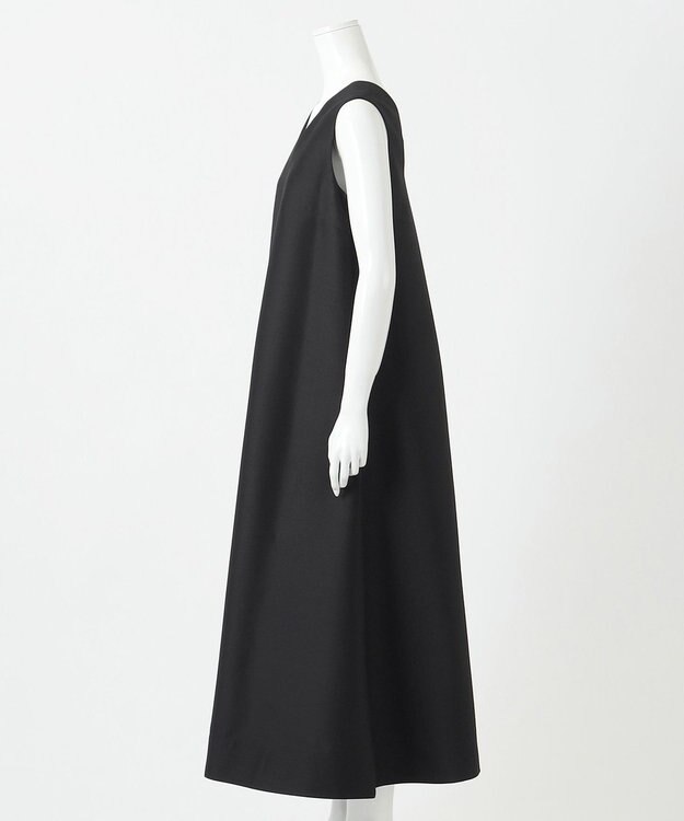 23区 【エステータ】ウールシルクツイル ワンピース ブラック系