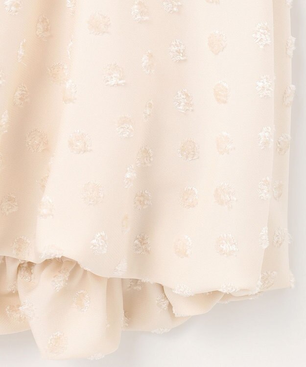 #Newans ジャガードドットバルーンブラウス オフ