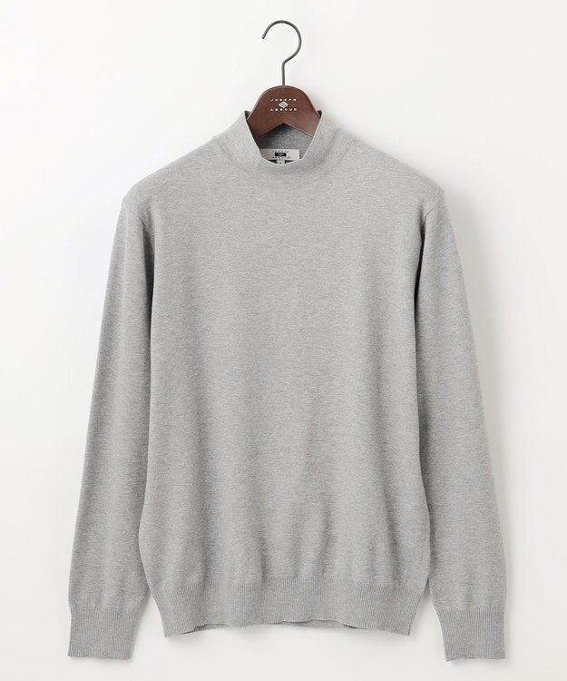 JOSEPH ABBOUD 【洗える/チクチクしない/3シーズン対応】SNOWY モックネック セーター ライトグレー系