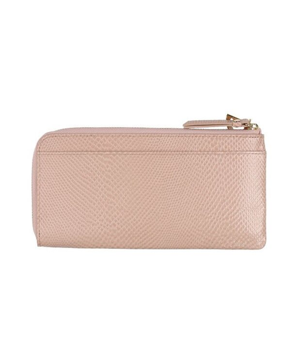 LANVIN en Bleu マゼンダ Lファスナー長財布 ベージュ