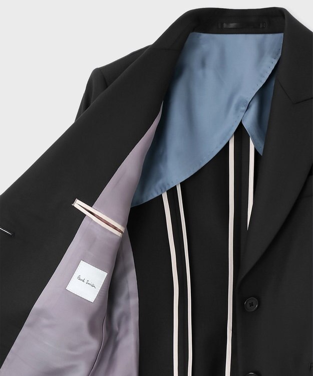 Paul Smith 【背抜き】トラベル ボックスジャケット ブラック