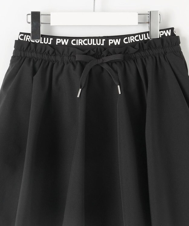 PW CIRCULUS 【ペチパンツ付】【WOMEN】フレアスカート ゴルフウェア レディース ブラック系