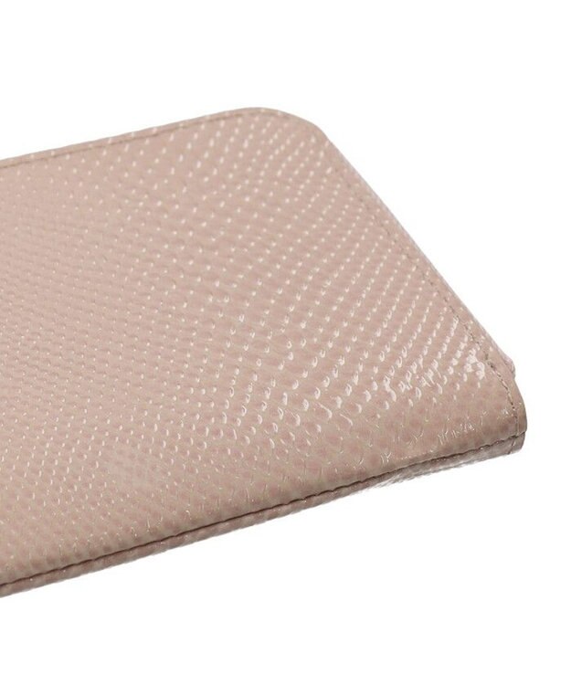 LANVIN en Bleu マゼンダ Lファスナー長財布 ベージュ