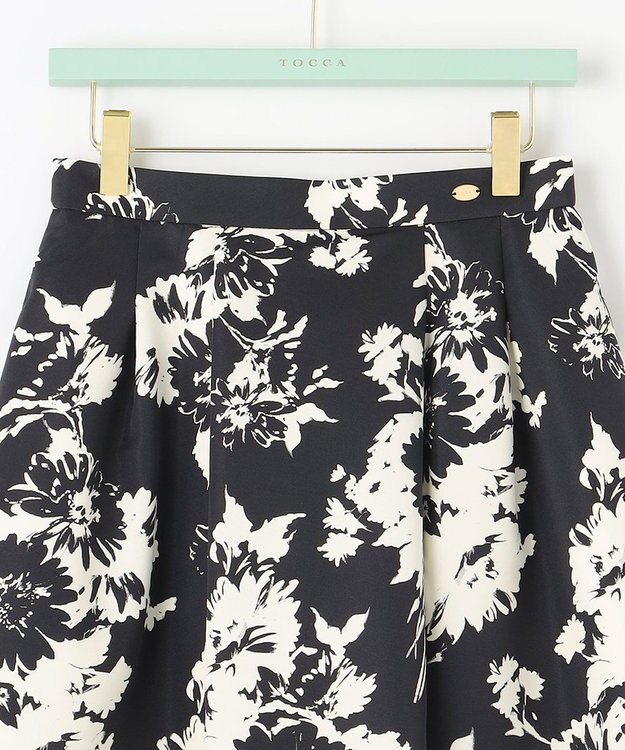 TOCCA 【洗える！】WANDERING FLOWER スカート ブラック系5