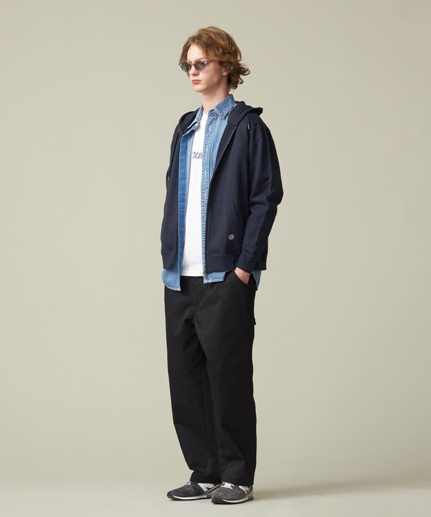 J.PRESS YORK STREET 【UNISEX】デニムワークシャツ サックスブルー系