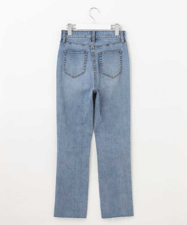 UNFILO 【洗える/ストレッチ】撥水デニム アイスブルー