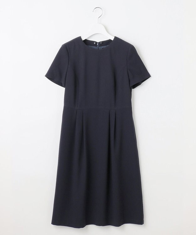 自由区 FORMAL 【お受験/セレモニーに】濃紺　洗える/衿取り外し　ワンピース+ジャケット ネイビー系