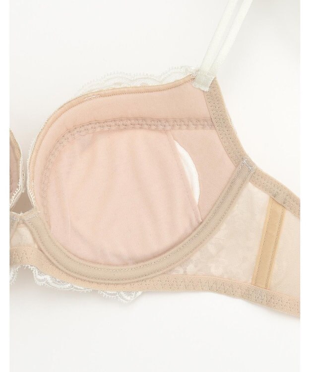 une nana cool Clear florets 3/4カップブラジャー BE